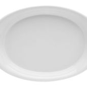 Porland Luna Beyaz 26 cm Kayık Tabak