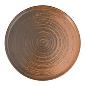 Porland Lykke Kahverengi 30 cm Düz Tabak