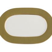 Porland Madeleine Yeşil 27 cm 2 Adet Kayık Tabak