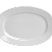 Porland Mina 32 cm Beyaz Kayık Tabak