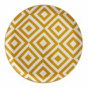 Porland Morocco Desen 4 Sarı 24 cm 1 Adet Düz Tabak