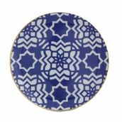 Porland Morocco Desen7 Mor 17 cm Düz Tabak