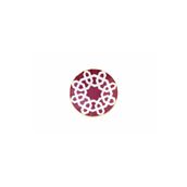 Porland Morocco Fuşya Desen 12 cm Ergonomik Çay Tabağı