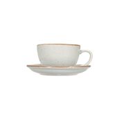 Porland New Standard Seasons Gri Tabaklı 200 cc 6 Adet Çay Fincanı