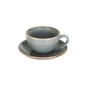 Porland New Standard Seasons Koyu Gri Tabaklı 280 cc Çay Fincanı