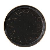Porland Night Magic Desen3 20 cm Düz Tabak