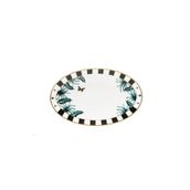 Porland Palms Serisi 24 cm Oval Kayık Tabak