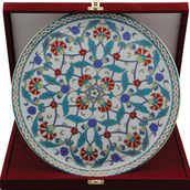 Porland Perçem 32 cm Duvar Tabağı