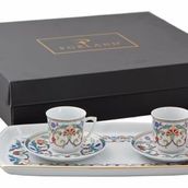 Porland Perçem 77 cc 2 Kişilik Kahve Takımı