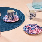 Porland Pinky Desen2 80 cc 2 Kişilik Kahve Takımı
