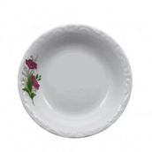 Porland Porselen Lal 20 cm Çukur Tabak