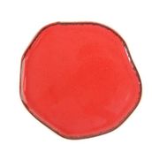 Porland Pure Seasons Kırmızı 21 cm Porselen Düz Tabak