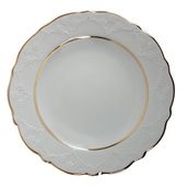 Porland Queen Altın Yaldız 16 cm Düz Tabak
