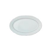 Porland Queen Platin 30 cm Kayık Tabak