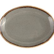 Porland Seasons 31 cm Koyu Gri Kayık Tabak