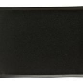 Porland Seasons Gri 35x26 cm Porselen Kahvaltı Tabağı siyah