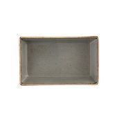 Porland Seasons Koyu Gri 8x14 cm Kahvaltı ve Meze Tabağı