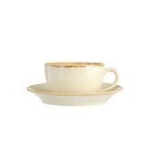 Porland Seasons Sarı 250 cc Tabaklı Çay Fincanı