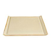 Porland Seasons Sarı 32 cm Porselen Biftek Tabağı