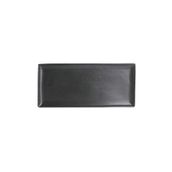 Porland Seasons Siyah 35x16 cm Porselen Baton Pasta Tabağı