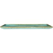 Porland Seasons Turkuaz 35x26 cm Porselen Kahvaltı Tabağı