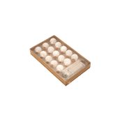 Porland Shining Balls 30 cm Beyaz Yılbaşı Süsü
