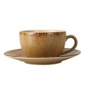 Porland Stoneware Natura 250 cc Tabaklı Çay Fincanı