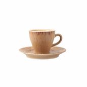 Porland Stoneware Nature Tabaklı 75 cc 12 Adet Kahve Fincanı