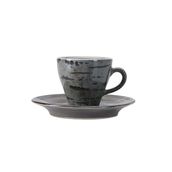 Porland Stoneware Vintage Tabaklı 75 cc 12 Adet Kahve Fincanı