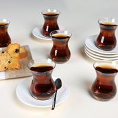 Porland Suzanne 12 Parça 6 Kişilik Çay Takımı