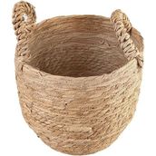 Porland Tony 27 cm Naturel Kulplu Sepet
