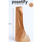 Poşetify Petek Dolgu Ambalaj Kağıdı 50X5Mt | Esnek Kraft Paketleme Ve Koruyucu Dolgu Kağıdı