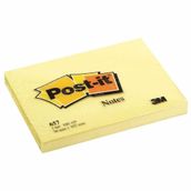 Post-it 657 76x102mm 100 Yaprak Sarı Not Kağıdı