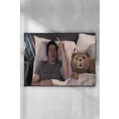 Postermanya Ayı Teddy Eğlenceli Mizahi 30x40 cm Poster