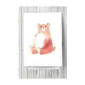 Postermanya Ayıcık Tasarım Çocuk Odası 60x90 cm Poster