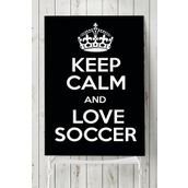 Postermanya Keep Calm And Love Futbol 70x100 cm Poster
