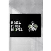 Postermanya Money Power Respect Motivasyon 30x40 cm Poster