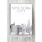 Postermanya New York Manzara 50x70 cm Poster