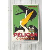 Postermanya Pelican Cigaret Vintage 40x60 cm Poster