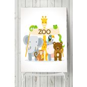 Postermanya Zoo Çocuk Odası 80x115 cm Poster