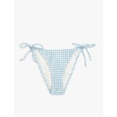 Pötikareli İpli Mikro Bikini Altı Astarlı