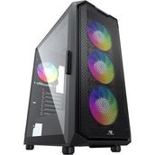 PowerBoosT PB-P521B 750W 80+ Bronz USB 3.2 ARGB ATX Mid Tower Siyah Kasa