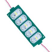 Powermaster 12 V 4 W Yeşil 3030 10x53.8 mm IP65 260-280 Lümen 180 Derece Modül Led