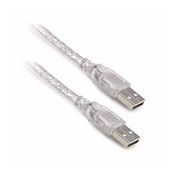 Powermaster 3 m Erkek-Erkek Şeffaf Usb Kablo