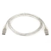 Powermaster Erkek-Erkek Şeffaf 5 m Usb Kablo