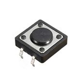Powermaster IC-202 12x12x3.5 mm 4 Pinli Tact Switch Yuvarlak Buton