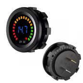 Powermaster IC-230E 6-18 Volt 28 mm Voltmetre Pano Tipi Akü Göstergeli Intercom