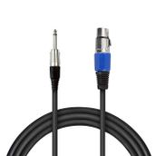 Powermaster Magicvoice LD379 XLR Canon Dişi + 6.3 mm Mono Erkek 1 Metre Kablo