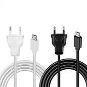 Powermaster Micro USB Serisi 220 V Fişli Örgülü Şarj Kablosu