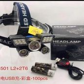 Powermaster MX-501 Ledli Şarj Edilebilir Kafa Feneri
